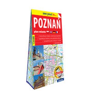 Poznań plan miasta 1:20 000 Polish bookstore