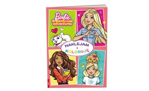 Barbie Naklejam i Koloruję Polish bookstore