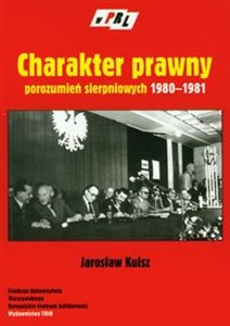 Charakter prawny porozumień sierpniowych 1980-1981 pl online bookstore