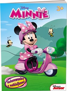 Minnie. Kolorowanka z naklejkami NA-44 polish usa