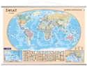 Plansza mapa świata - polityczna chicago polish bookstore