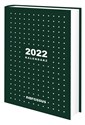 Kalendarz książkowy 2022 Narcissus A5 dzienny zielony - 