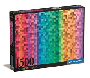 Puzzle 1500 color boom Pixels 31689 chicago polish bookstore