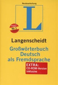 Grobworterbuch Deutsch als Fremdsprache  mit CD-ROM  