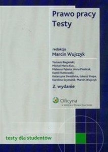 Prawo pracy Testy  buy polish books in Usa