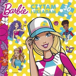 Barbie Czytam i układam 30 puzzli - Polish Bookstore USA