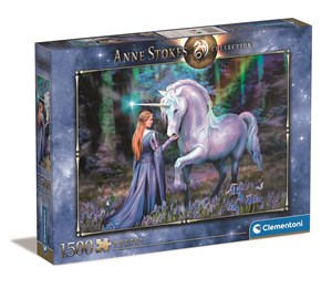 Puzzle 1500 Anne Stokes collection Bluebell wood 31821 