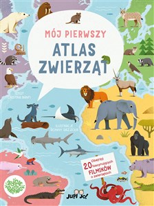 Mój pierwszy atlas zwierząt Polish bookstore