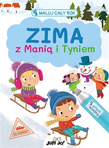 Zima z Manią i Tyniem Zdrapywanka buy polish books in Usa