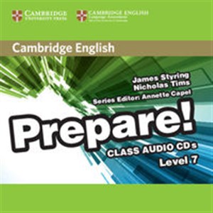 Cambridge English Prepare! 7 Class Audio Polish bookstore