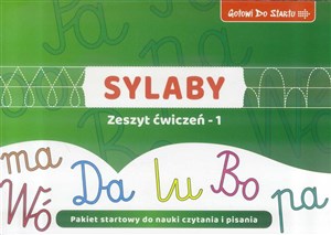 Gotowi do startu Sylaby Zeszyt ćwiczeń 1 Pakiet startowy do nauki czytania i pisania polish books in canada