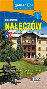 Nałęczów - plan miasta i mapa okolicy  