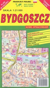 Bydgoszcz mapa składana - Polish Bookstore USA