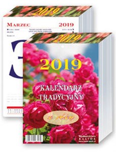 Kalendarz 2019 KL 14 Tracyjny z różą - zdzierak online polish bookstore