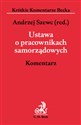 Ustawa o pracownikach samorządowych Komentarz - Polish Bookstore USA