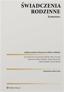 Świadczenia rodzinne Komentarz books in polish