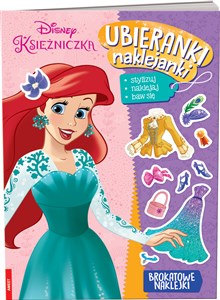 Disney Księżniczka Ubieranki naklejanki online polish bookstore