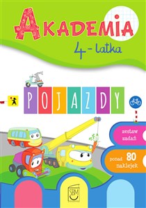 Akademia 4-latka Pojazdy buy polish books in Usa