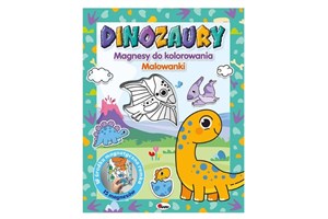 Magnesy do kolorowania Dinozaury pl online bookstore