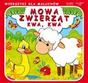 Mowa zwierząt Kwa kwa Wierszyki dla maluchów pl online bookstore