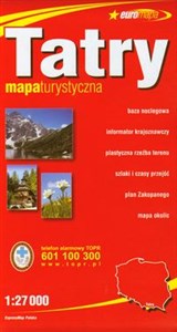 Tatry mapa turystyczna 1:27 000  bookstore