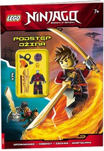 Lego Ninjago Podstęp Dżina opowiadanie, komiksy, zadania, minifigurka bookstore