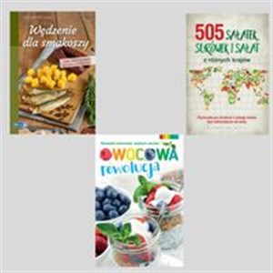 Wedzenie dla smakoszy / Owocowa rewolucja / 505 sałatek, surówek i sałat z różnych Pakiet  