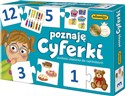 Poznaję cyferki Gra puzzlowa in polish