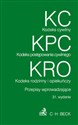 Kodeks cywilny Kodeks postępowania cywilnego Kodeks rodzinny i opiekuńczy books in polish