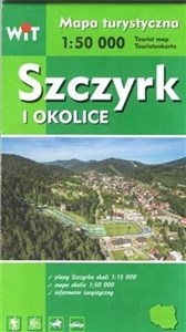 Mapa turystyczna - Szczyrk i okolice WIT online polish bookstore