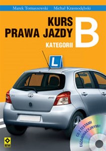 Kurs prawa jazdy kategorii B CD z testami egzaminacyjnymi bookstore