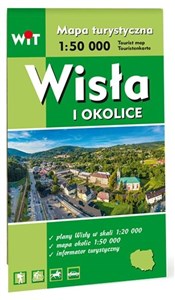 Mapa turystyczna - Wisła i okolice WIT - Polish Bookstore USA