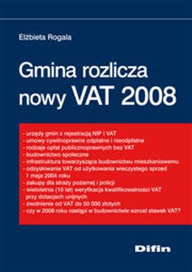 Gmina rozlicza nowy VAT 2008 polish usa