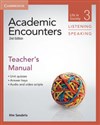 Academic Encounters Level 3 Teacher's Manual Listening and Speaking bookstore