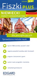 Niemiecki Fiszki PLUS Zwroty konwersacyjne dla początkujących Polish Books Canada