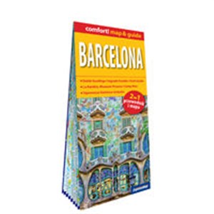 Barcelona laminowany map&guide 2w1: przewodnik i mapa books in polish