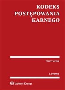 Kodeks postępowania karnego Teksty ustaw  