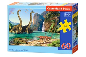 Puzzle In the Dinosaurs World 60 buy polish books in Usa