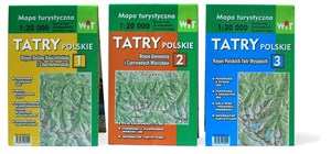 Mapa turystyczna Tatry Polskie 3w1 WIT in polish