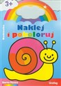 Naklej i pokoloruj Niebieska Wiek 3+ books in polish