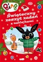 Bing Świąteczny zeszyt zadań z naklejkami - Opracowanie Zbiorowe - Polish Bookstore USA