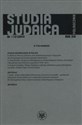 Studia Judaica 1/2013 buy polish books in Usa