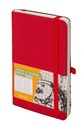 Notes Impresja A6 Kratka Czerwony - Polish Bookstore USA