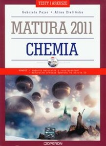 Chemia matura 2011 Testy i arkusze z płytą CD Polish Books Canada