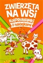 Zwierzęta na wsi Kolorowanki z naklejkami - 
