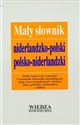 Mały słownik niderlandzko-polski polsko-niderlandzki Polish Books Canada