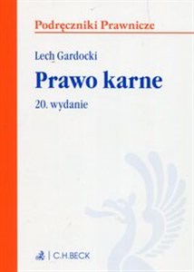 Prawo karne Polish bookstore