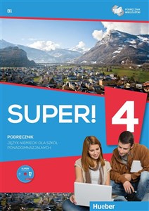 Super! 4 Zeszyt ćwiczeńi B1 + CD HUEBER bookstore