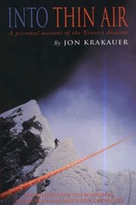 Into Thin Air A Personal Account of the Everest Disaster Canada Bookstore