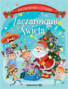 Kolorowanki-czytanki Zaczarowane Święta 